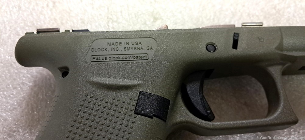 Glock OEM Molded Battlefield Green MOS Lower 43x 43 x 48 Case 9mm 9 mm-img-3