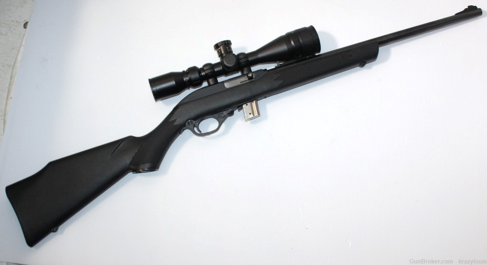 Marlin 795 Semi Auto Rifle .22 LR 18" Brl w/ Mag & BSA Sweet 22 Scope 22LR-img-0