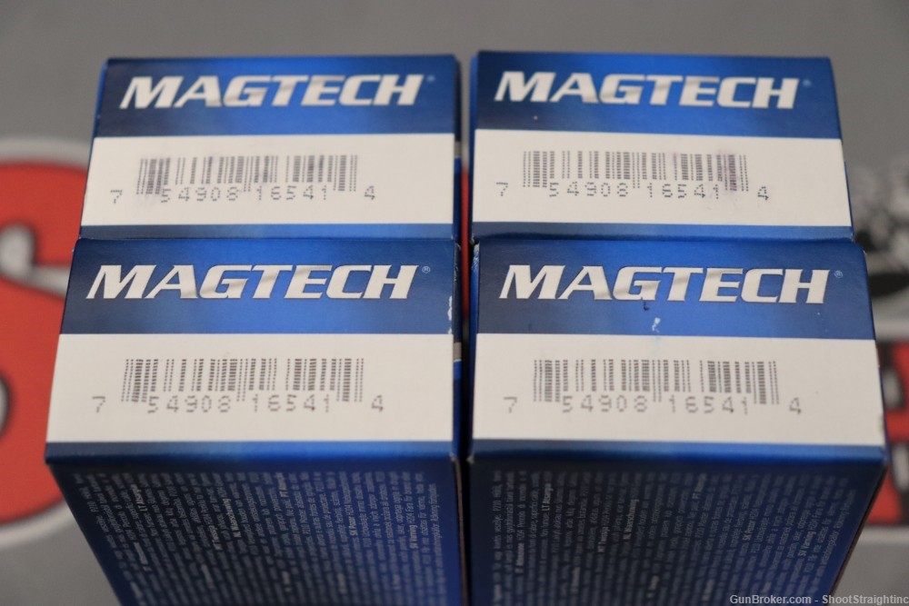 Lot O' 200rds MAGTECH 9mm 147gr Subsonic Flat Point FMJ Ammo-img-4