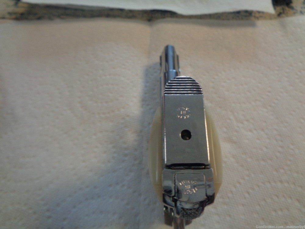 Llama lll-A 380 acp nickel plated mint condition in box-img-2