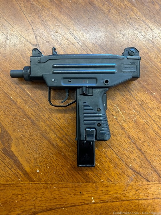 IMI ISREAL ACTION ARMS UZI PISTOL 9MM LUGER PRE-BAN SEMI AUTO-img-6