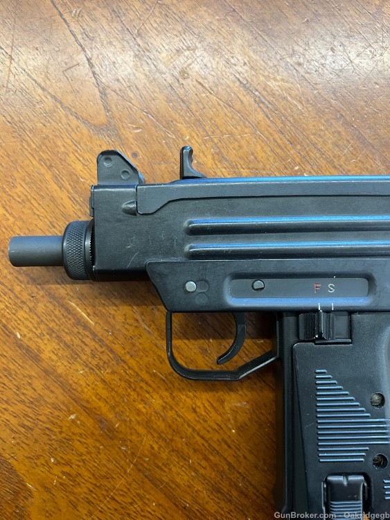 IMI ISREAL ACTION ARMS UZI PISTOL 9MM LUGER PRE-BAN SEMI AUTO-img-8
