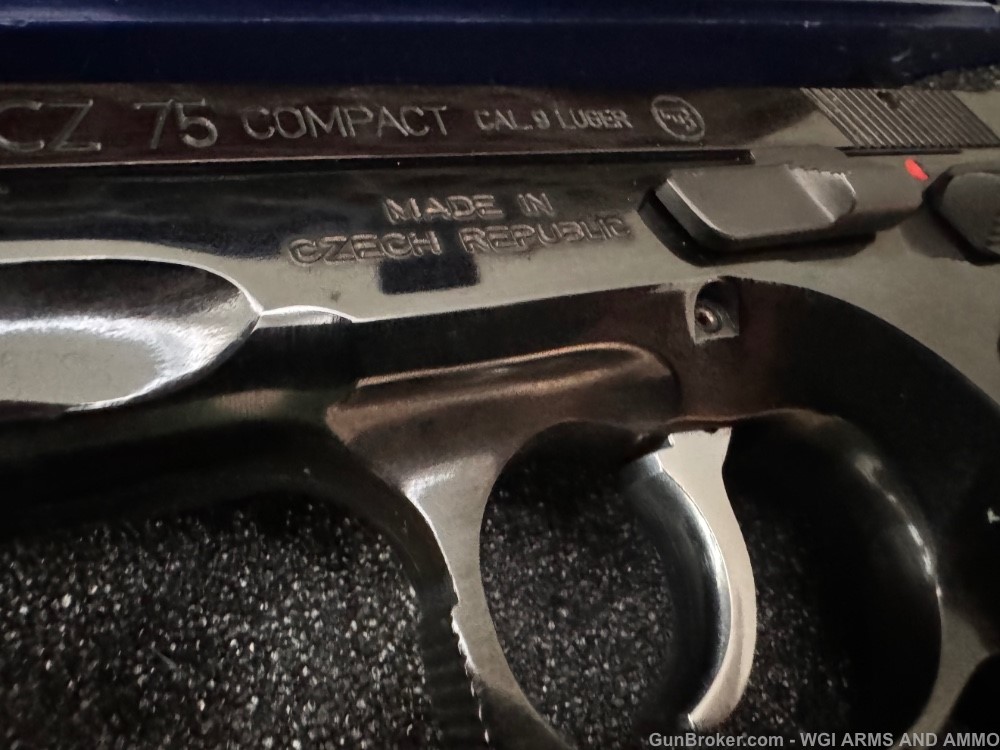 Old School CZ-75 Compact 9mm Pistol CZ75 CZ 75 NO CC FEE NO RESERVE -img-19