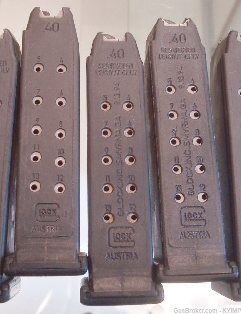 3 Glock Model 23 drop free 13 round AUSTRIA magazine s MF23013 FREE USPS-img-4