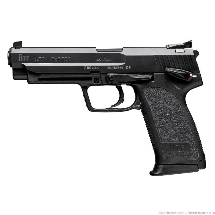 HK Heckler & Koch USP Expert .45 ACP Pistol 5.12" Bundle w/Extras + $500!-img-1