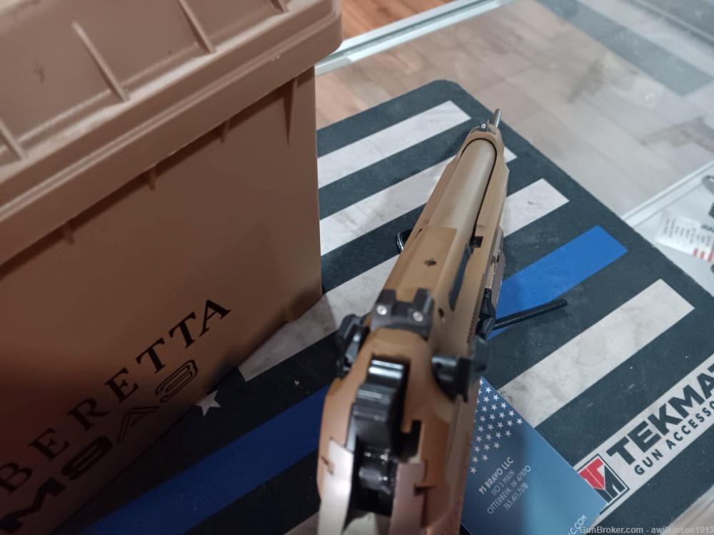 Beretta M9A3 9mm 5" Threaded Barrel Box 3 Mags 17 Rd W/TLR-1 Light-img-3