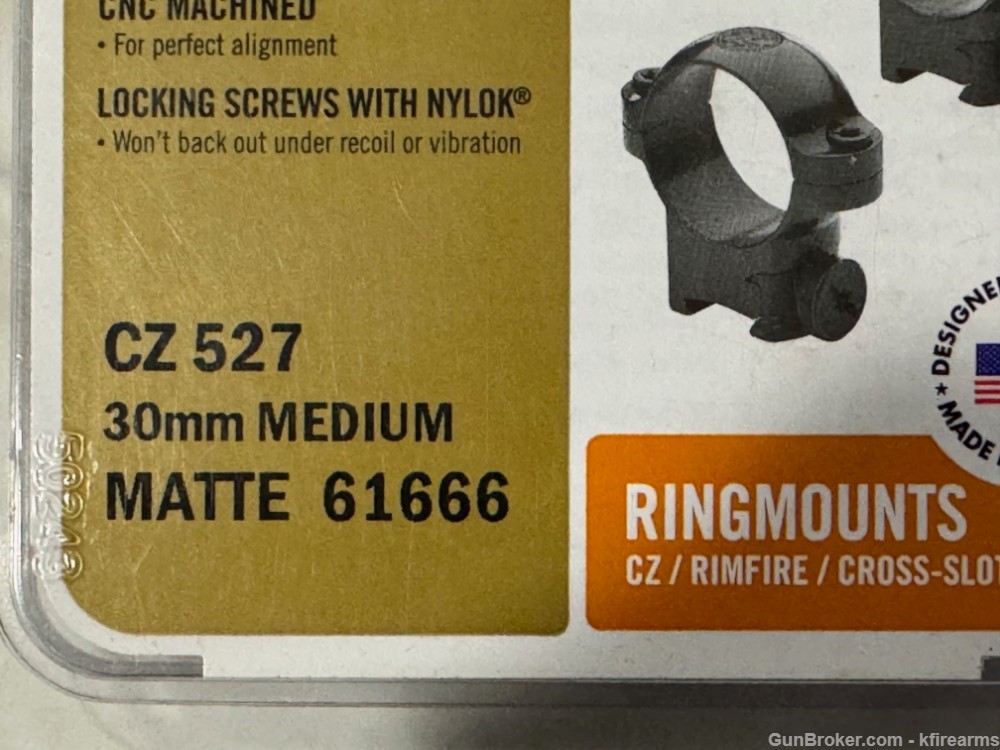 Leupold Rings 30mm CZ 527 Med 61666-img-2