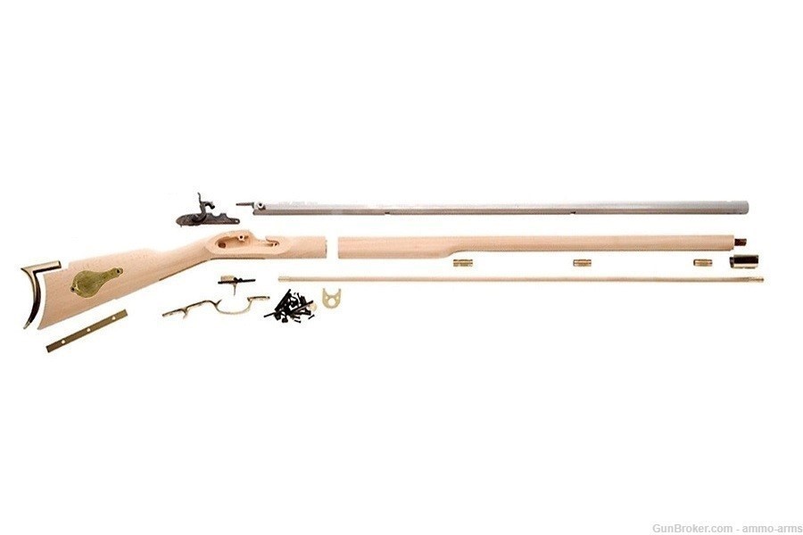 Traditions Deluxe Kentucky Rifle Kit .50 Caliber 33.5" Octagon KRC52306-img-1