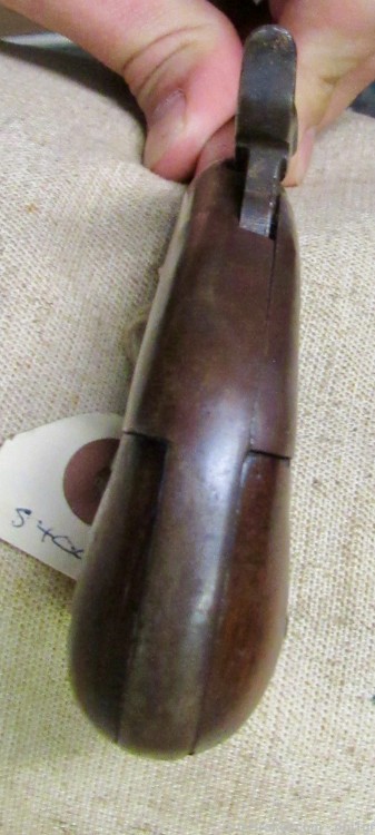 Civil War Period Unmarked American .32 Percussion Single Shot Pistol-img-8