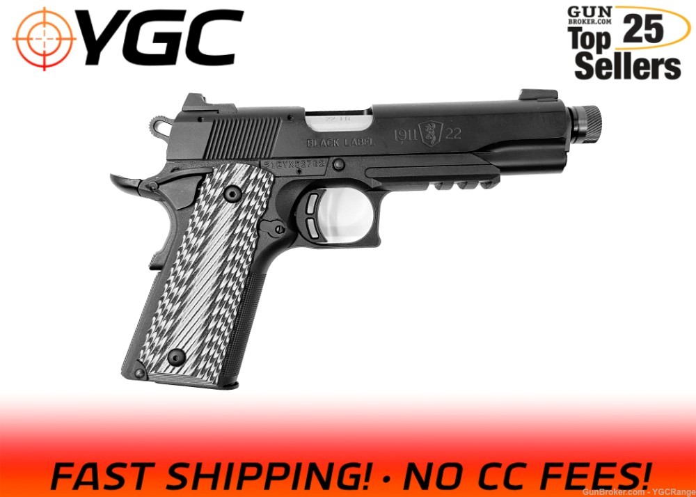 *USED* Browning Black Label 1911-22 Supressor Ready Auction-Auction-img-0