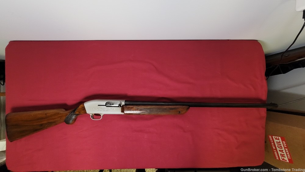Browning Twelvette Double Auto 12ga Silver Receiver-img-0