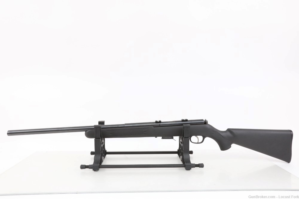 Savage Model 93R17 17 HMR Bolt Action Black Synthetic 21" Heavy BBL w/ Mag -img-0