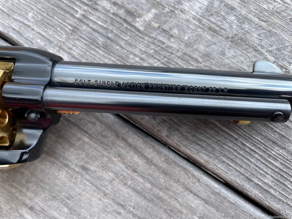 Colt FRONTIER SCOUT .22 LR Revolver SA ARIZONA CENTENNIAL UNFIRED pre 64-img-26