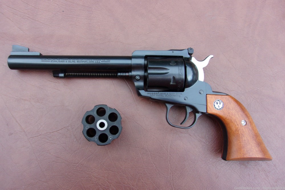 Ruger Blackhawk .38-40 & 10mm Buckeye 6.5" Revolver 99% MADE 1990 $1START-img-3