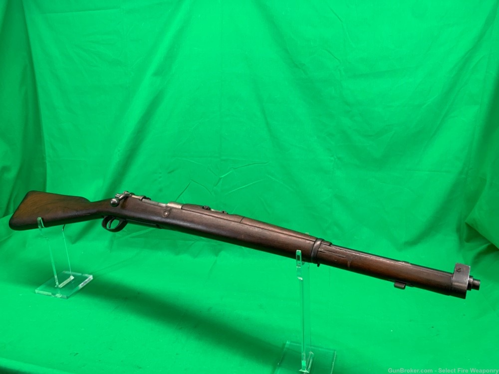 Argentine Contract German Mauser 1909 Cavalry Carbine w/ crest 7.65 cal C&R-img-0