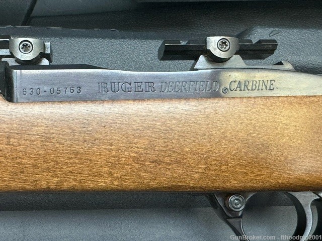 2001 Ruger 99/44 Deerfield Carbine .44 Mag Blue 18.5" *2nd YEAR PRODUCTION*-img-2