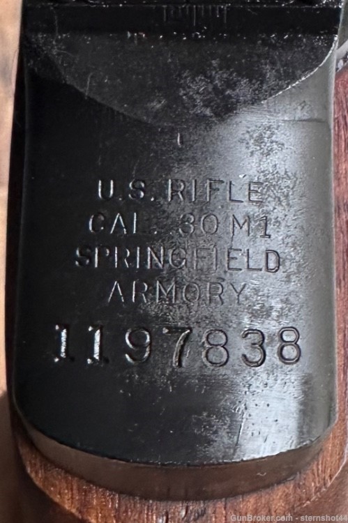WWII M1 Garand Springfield -img-1