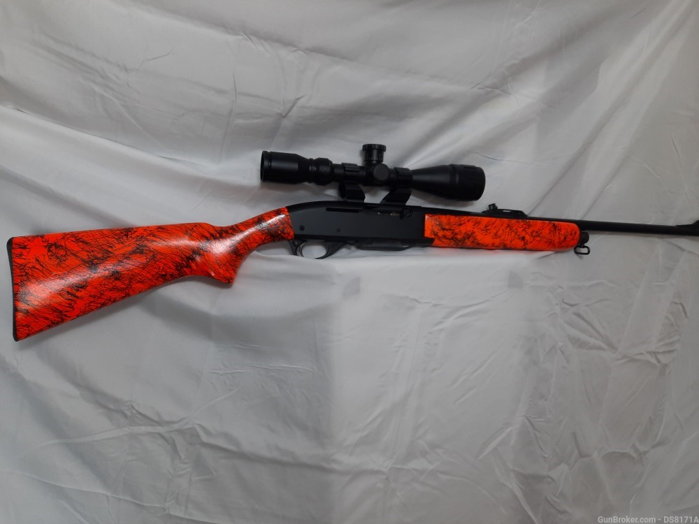 Remington 742 Woodsmaster, 30-06 Springfield, Custom Painted Stock-img-0