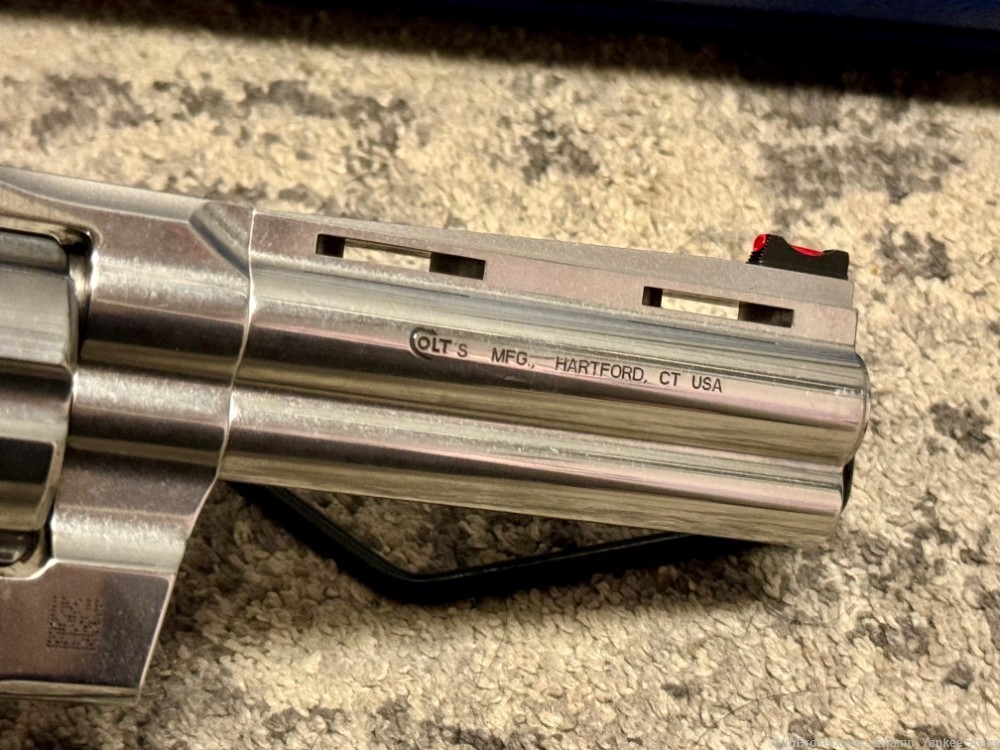 Colt Python, 4.25" bbl, 357 Mag/38 Spl, 6-round, SA/DA, lightly used!-img-8