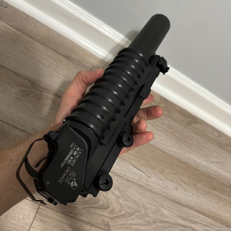 Colt M203 40mm Metal Grenade Launcher Picatinny Prop Inert Display 37mm 787-img-8