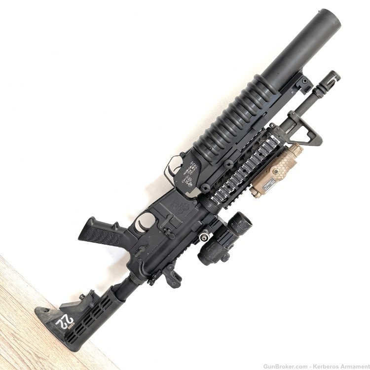 Colt M203 40mm Metal Grenade Launcher Picatinny Prop Inert Display 37mm 787-img-7