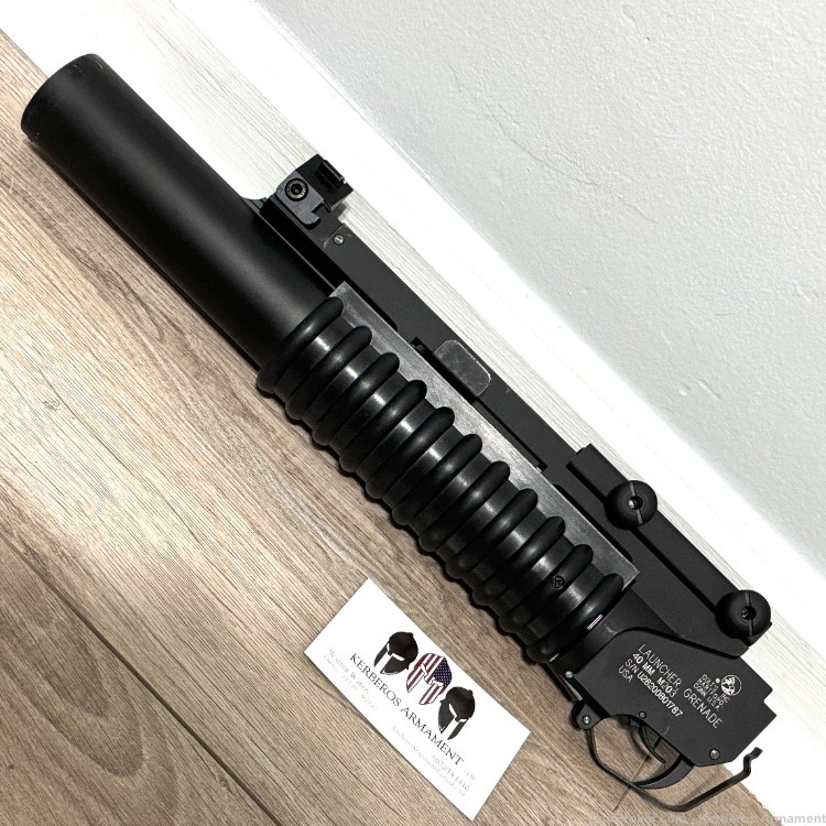 Colt M203 40mm Metal Grenade Launcher Picatinny Prop Inert Display 37mm 787-img-1