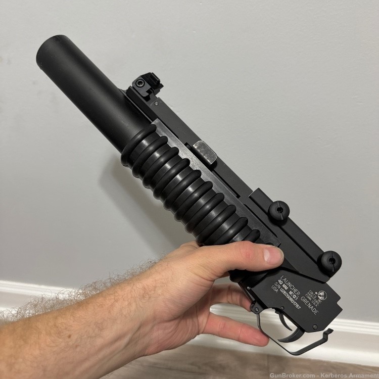 Colt M203 40mm Metal Grenade Launcher Picatinny Prop Inert Display 37mm 787-img-29