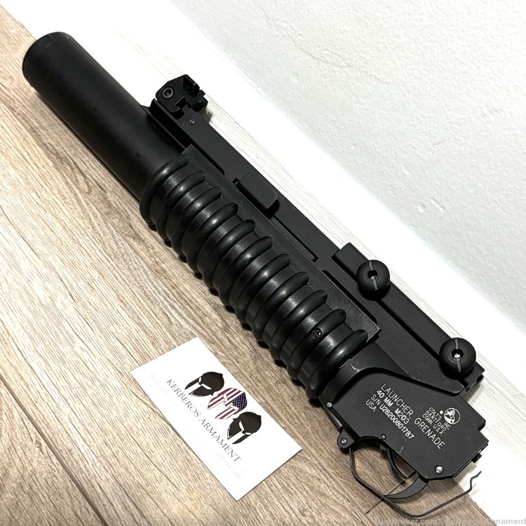 Colt M203 40mm Metal Grenade Launcher Picatinny Prop Inert Display 37mm 787-img-0