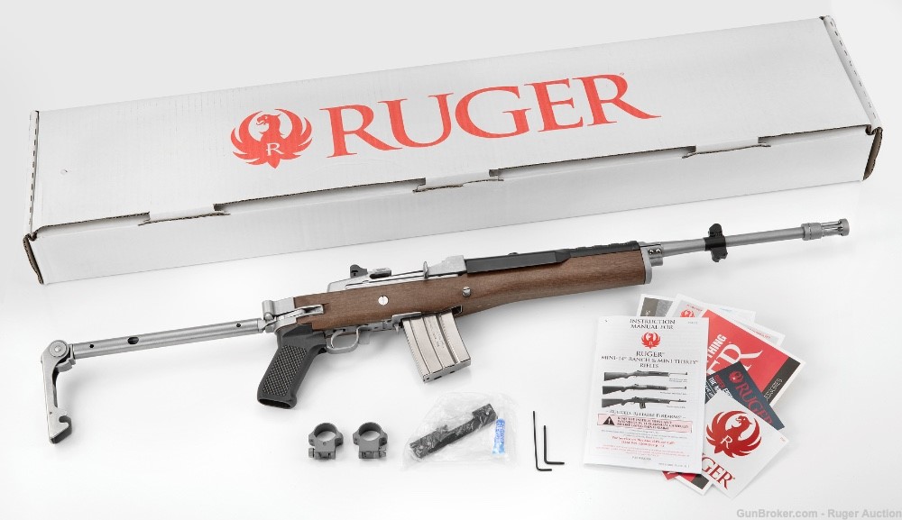 Ruger® Mini-14® with Side-Folding Stock Photo Gun - 2023-img-9