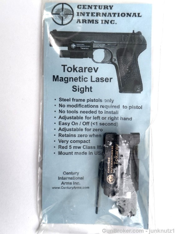 Tokarev Yugoslavian / Zastava Serbian Model 70A 9mm With 2 Mags and Laser -img-12