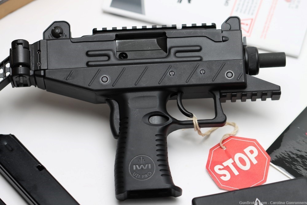 IWI-Israel Uzi Pro Pistol SB Tactical Brace 9mm 4.5” Semi-Auto Pistol-img-2