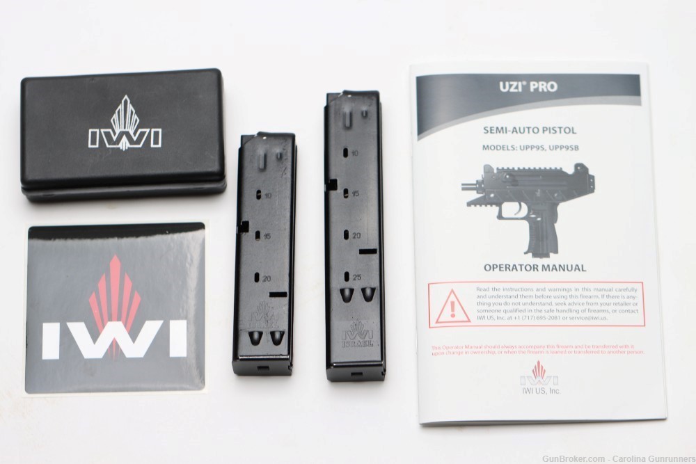 IWI-Israel Uzi Pro Pistol SB Tactical Brace 9mm 4.5” Semi-Auto Pistol-img-9