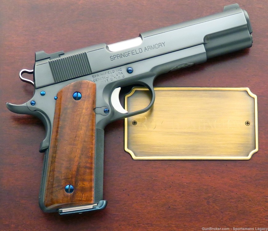 Ted Yost custom 1911 .45 ACP, AH cover gun, Roy Huntington Collection-img-2