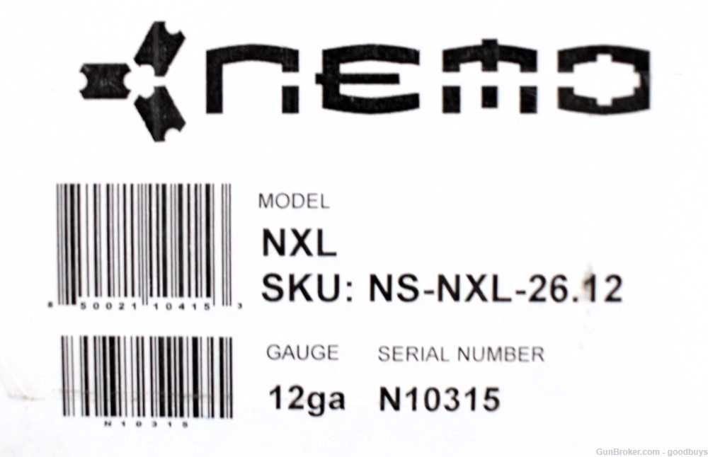 NEMO ARMS NXL 12GA 26" 12 GA SKEET TRAP O/U SALE MINTY NS-NXL-26.12-img-8