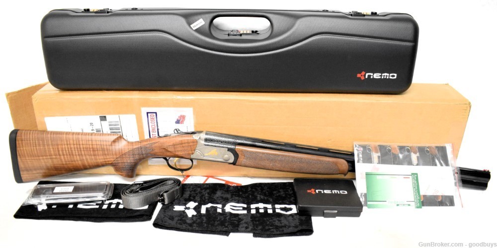 NEMO ARMS NXL 12GA 26" 12 GA SKEET TRAP O/U SALE MINTY NS-NXL-26.12-img-0