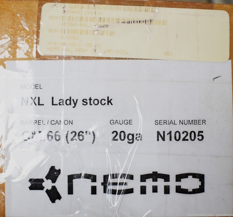 NEMO ARMS NXL O/U LADY STOCK 20GA 26" NIB BLOWOUT 20 GA SALE TRAP SKEET-img-8