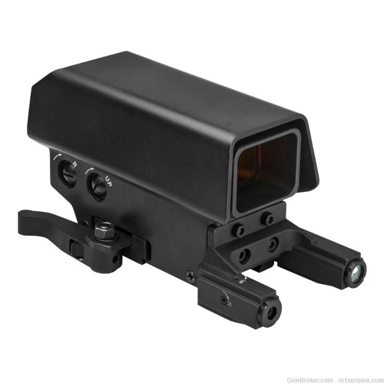 VISM Urban Dot Sight w/ Green Laser + QD Mount fits PTR PCT 9C 9mm Pistol-img-0