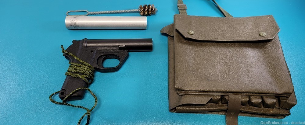 German P2A1 Heckler & Koch Flare Signal Gun H&K + Carry Case -img-0