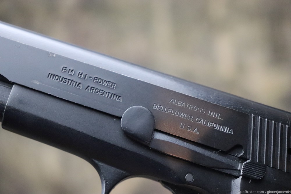 Argentine FM Hi-power FMAP 9mm semi auto penny start-img-5