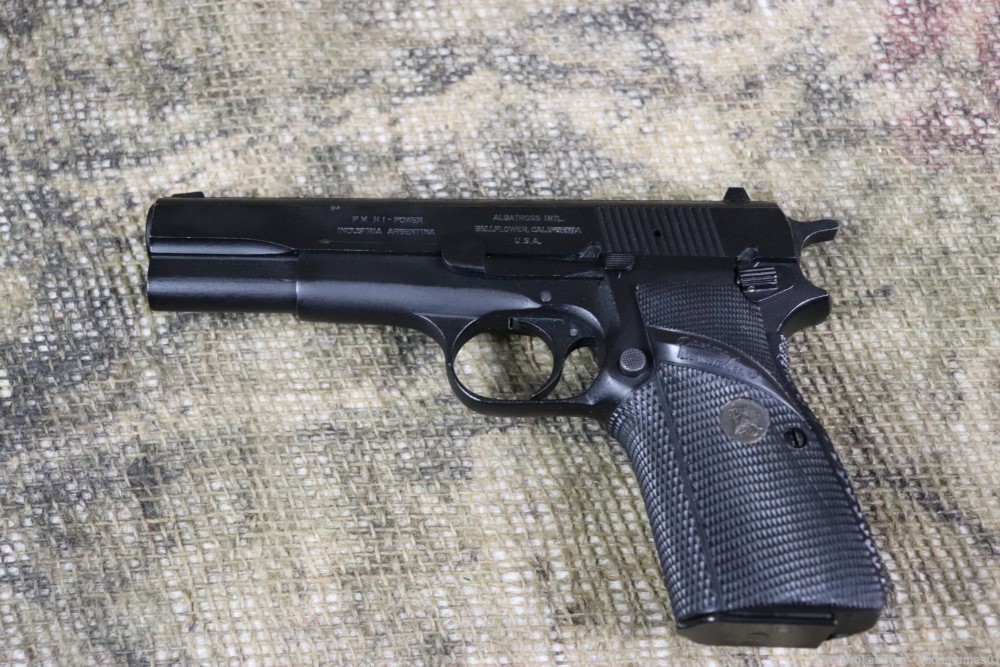 Argentine FM Hi-power FMAP 9mm semi auto penny start-img-0