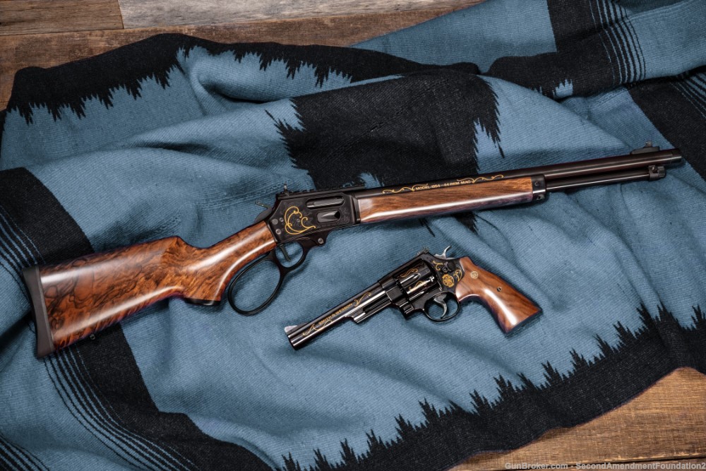 Smith & Wesson Collector’s 1854 Rifle, Model 29 Revolver Set No. 35/100-img-4