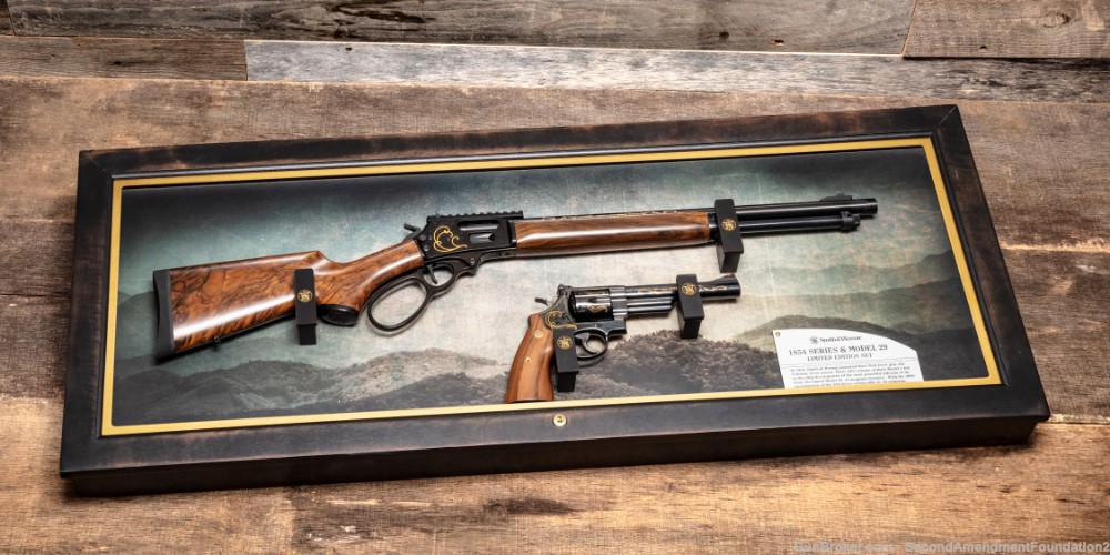 Smith & Wesson Collector’s 1854 Rifle, Model 29 Revolver Set No. 35/100-img-3