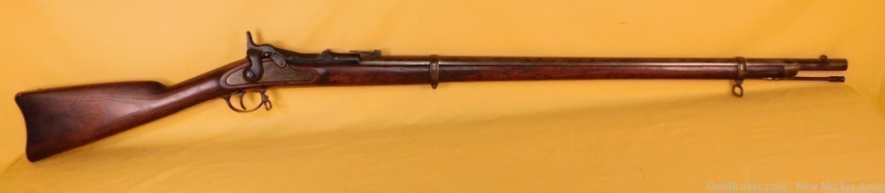 Scarce Springfield Model 1868 .50-70 Trapdoor Rifle c. 1870-img-2