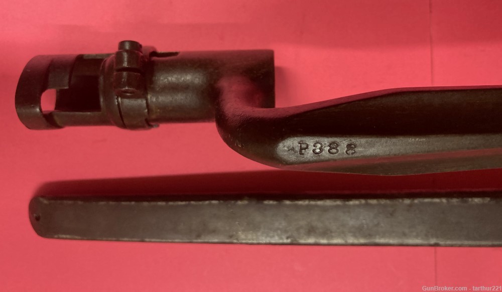 1865  Springfield  Bayonet  and  Scabbard -img-2