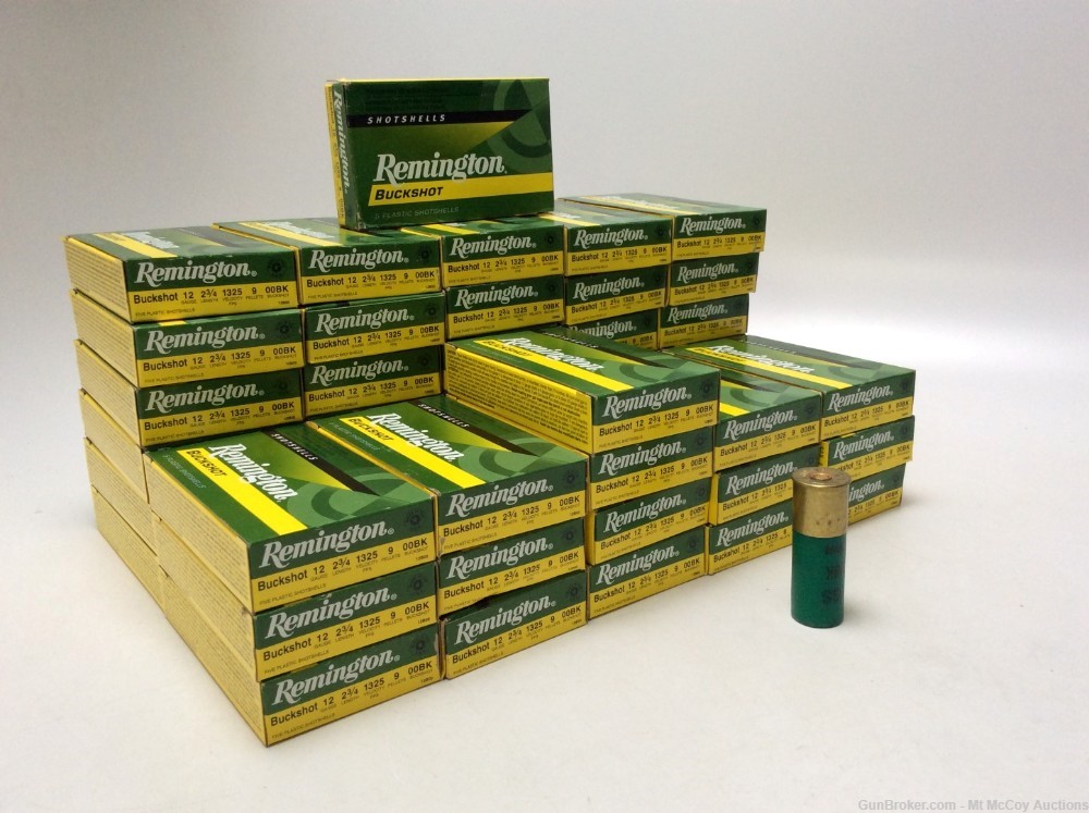 235x 12 Gauge 2.75" 00 Buck Remington Lead Buckshot-img-3