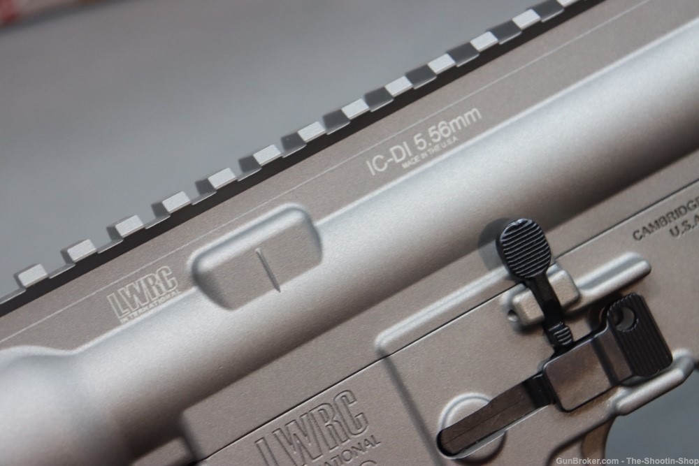 LWRC IC DI AR15 Rifle Limited Edition 1 of 100 5.56MM Gunmetal Grey MLOK AR-img-23