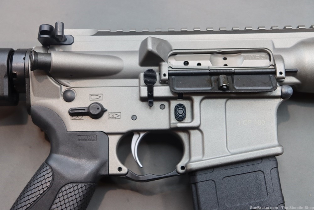 LWRC IC DI AR15 Rifle Limited Edition 1 of 100 5.56MM Gunmetal Grey MLOK AR-img-12