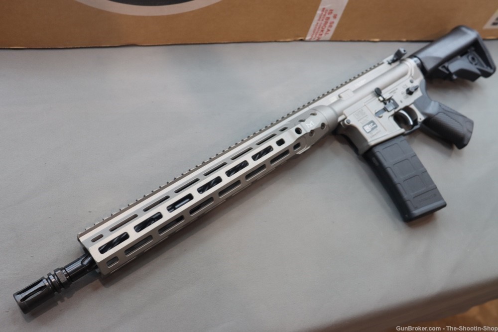 LWRC IC DI AR15 Rifle Limited Edition 1 of 100 5.56MM Gunmetal Grey MLOK AR-img-28