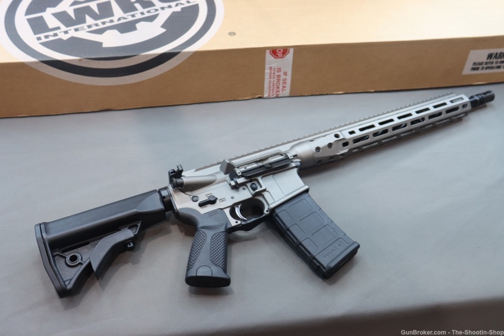 LWRC IC DI AR15 Rifle Limited Edition 1 of 100 5.56MM Gunmetal Grey MLOK AR-img-0