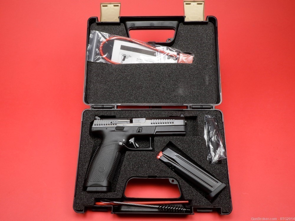 CZ P-10F Optics-Ready Black NIB 2X-19rd Mags CZ 91550 FastShip-img-6